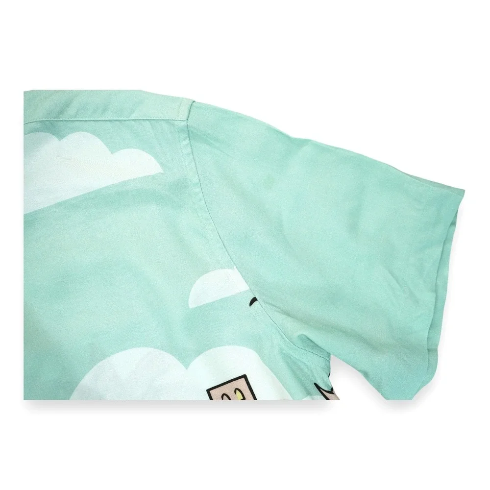 DUVIN Men's Aloha Shirt Small Hawaiian Shirt Short‎ Sleeve Button Up
